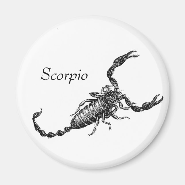 Scorpio Magnet (Framsidan)