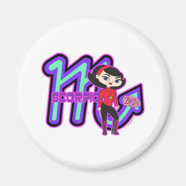 Scorpio Magnet (Framsidan)
