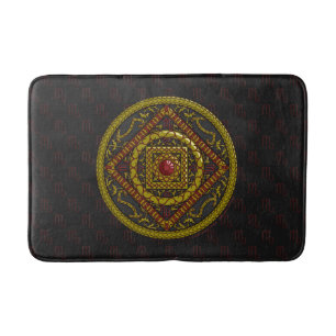 Scorpio Mandala Bath Mat Badrumsmatta