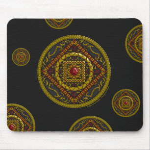 Scorpio Mandala Mouse Pad Musmatta