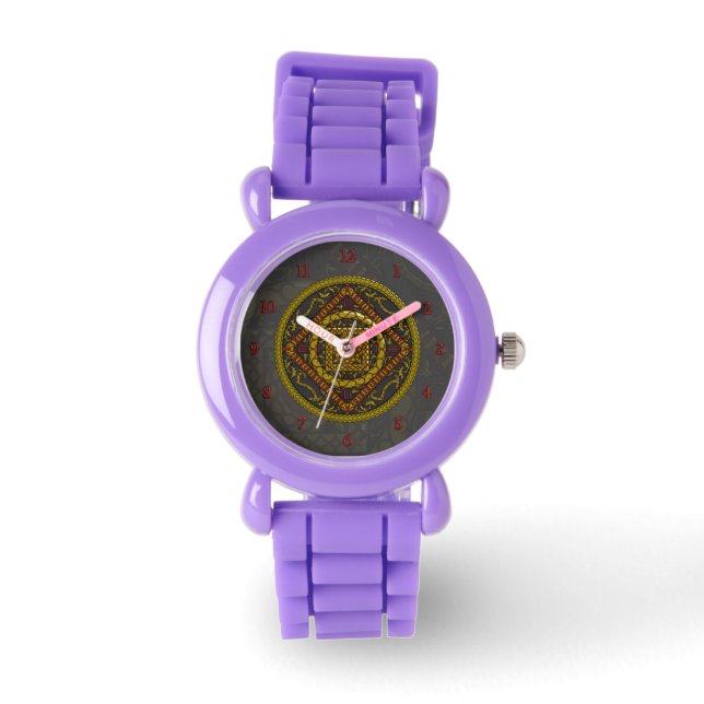 Scorpio Mandala Watch Armbandsur (Framsida)