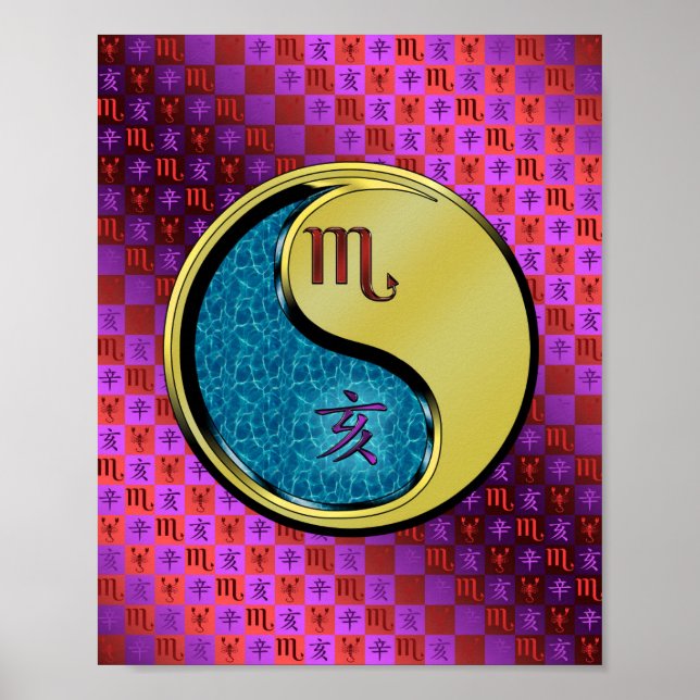 Scorpio & Metall Boar Poster (Framsidan)