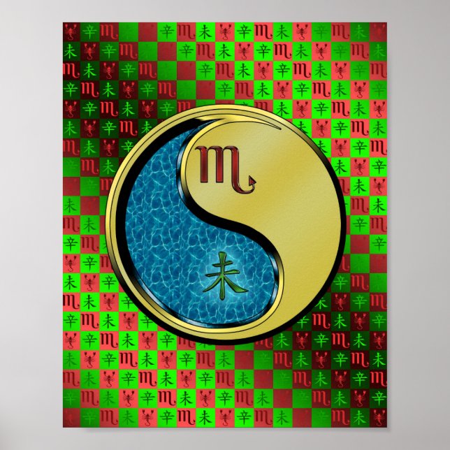 Scorpio & Metall Goat Poster (Framsidan)