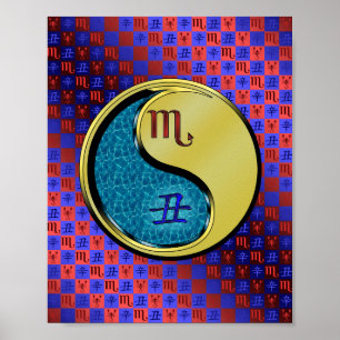 Scorpio & Metall Ox Poster
