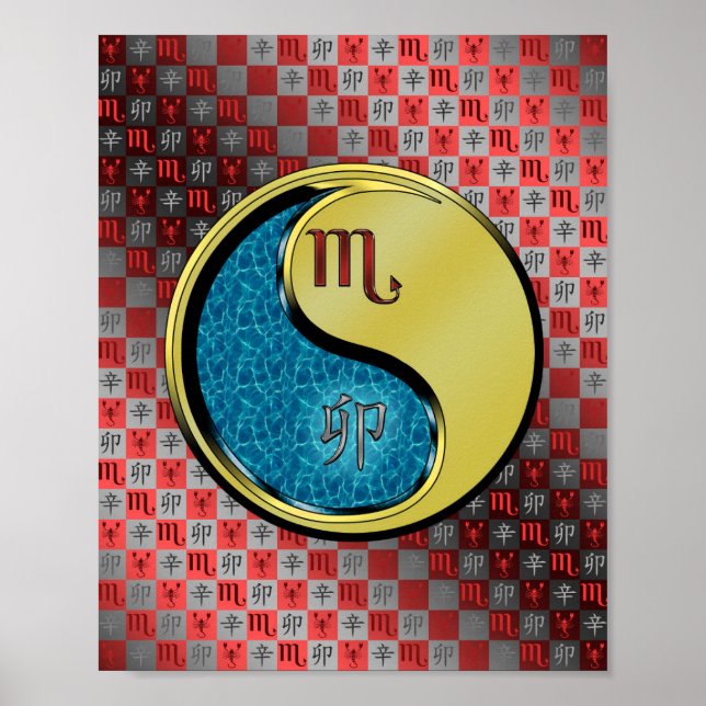 Scorpio & Metall Rabbit Poster (Framsidan)