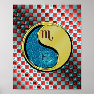 Scorpio & Metall Snake Poster