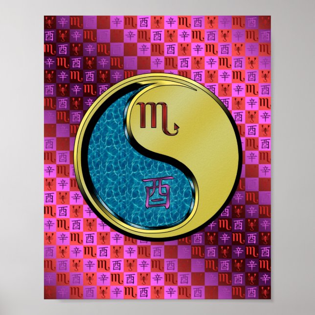 Scorpio & Metall Tupp Poster (Framsidan)