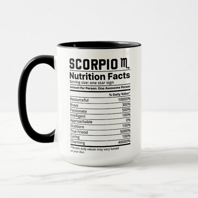 Scorpio Mugg (Vänster)