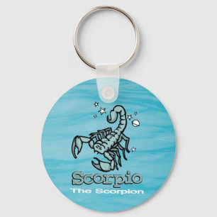 Scorpio-nyckelkedjan Scorpio astrological Sign Nyckelring