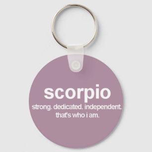 SCORPIO NYCKELRING