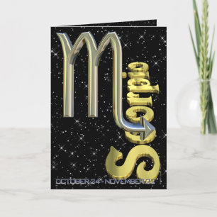 Scorpio - Oktober 24 till November 22 Kort
