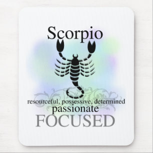 Scorpio om dig musmatta