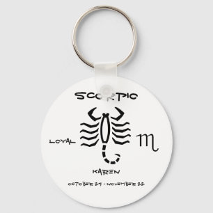 Scorpio Personlig Nyckelring