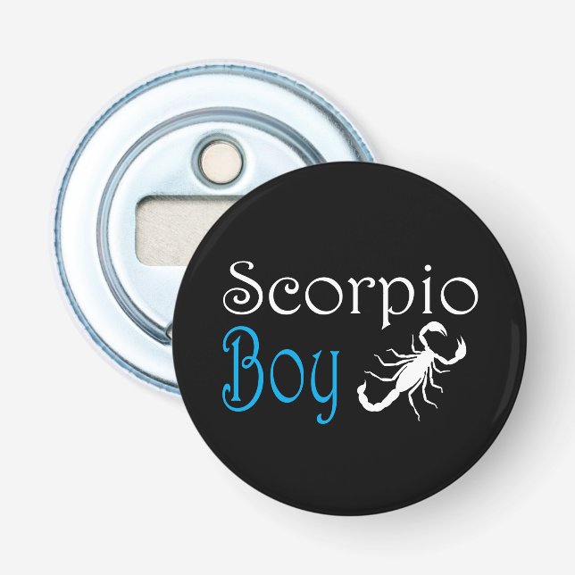 Scorpio-pojke Flasköppnare (Framsidan)