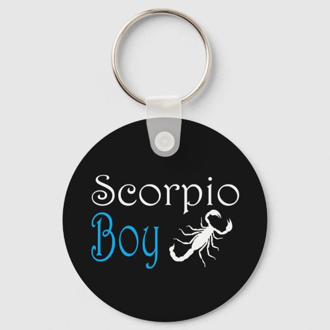 Scorpio-pojke Nyckelring (Framsida)