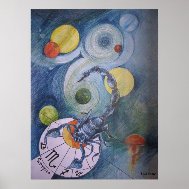 SCORPIO POSTER (Framsidan)