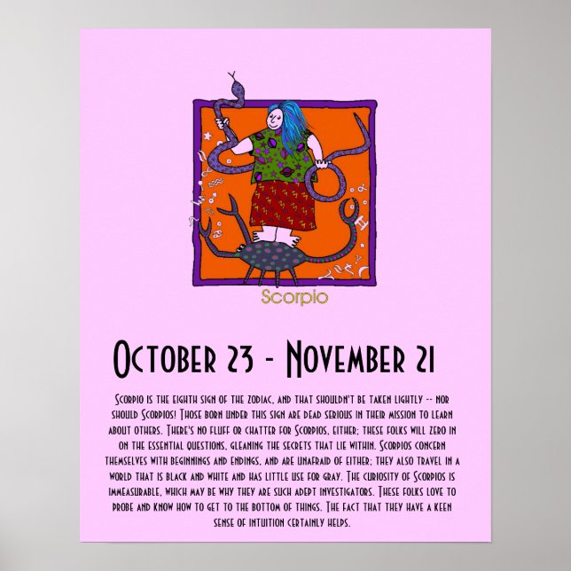 Scorpio Poster (Framsidan)