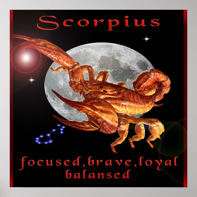 Scorpio poster (Framsidan)