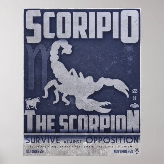 Scorpio Poster (Framsidan)