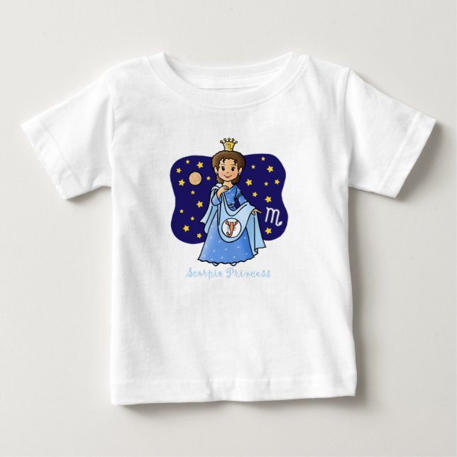 Scorpio Princess Tee Shirt (Framsida)