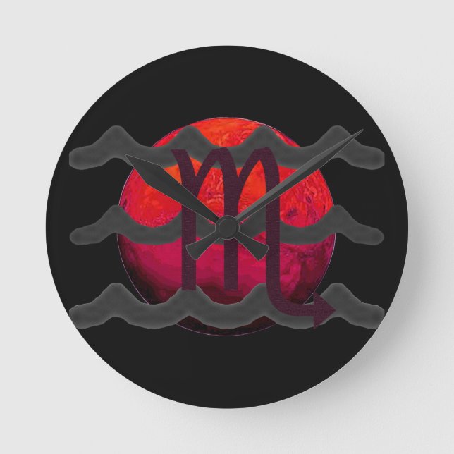 Scorpio  rund klocka (Framsida)