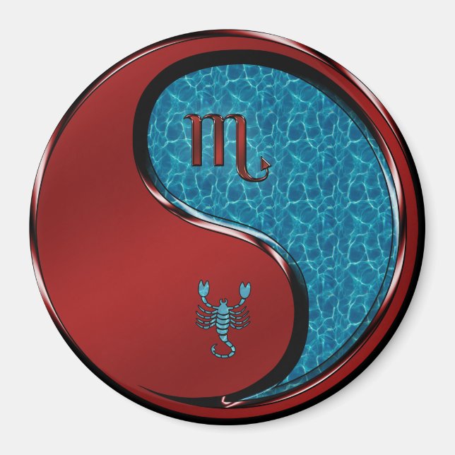 Scorpio Scorpion Magnet (Framsidan)