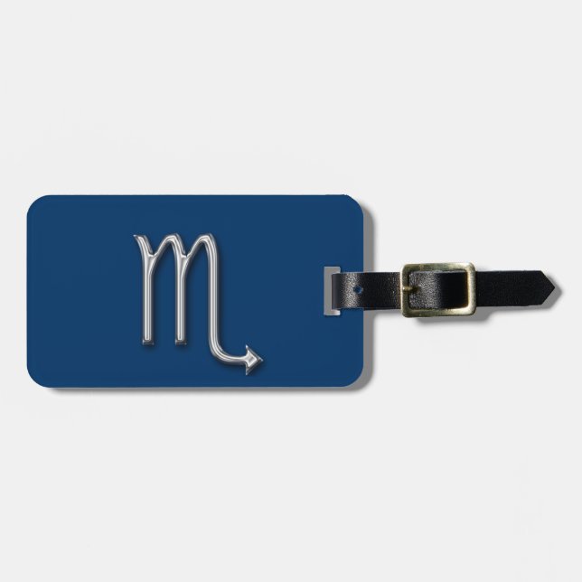 Scorpio Scorpion-Personifiera Bagagebricka (Horisontell Framsida)