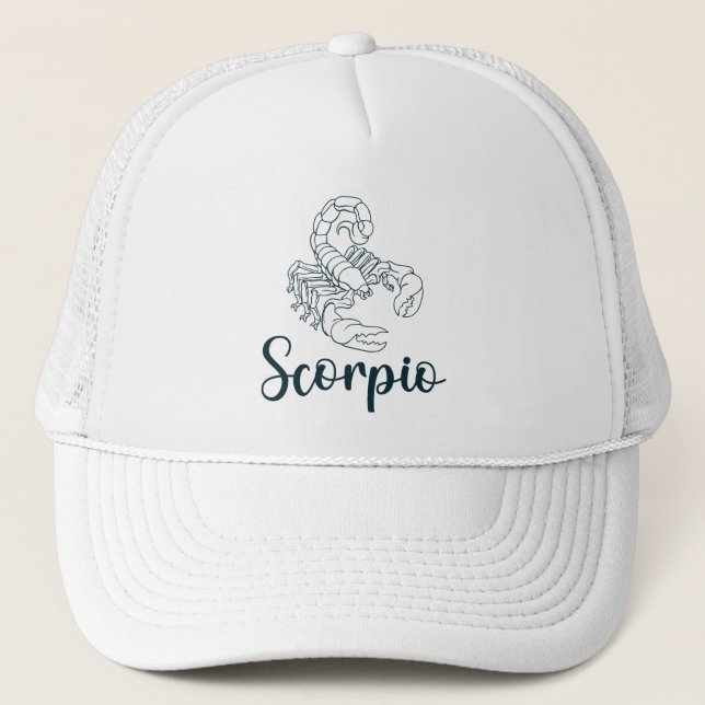 Scorpio Scorpion Zodiac Horoscope & Astrological Keps (Framsida)