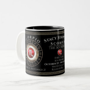 Scorpio - Scorpion Zodiac Sign Coffee Mugg
