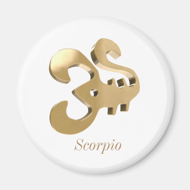 Scorpio Scorpione Magnet (Framsidan)