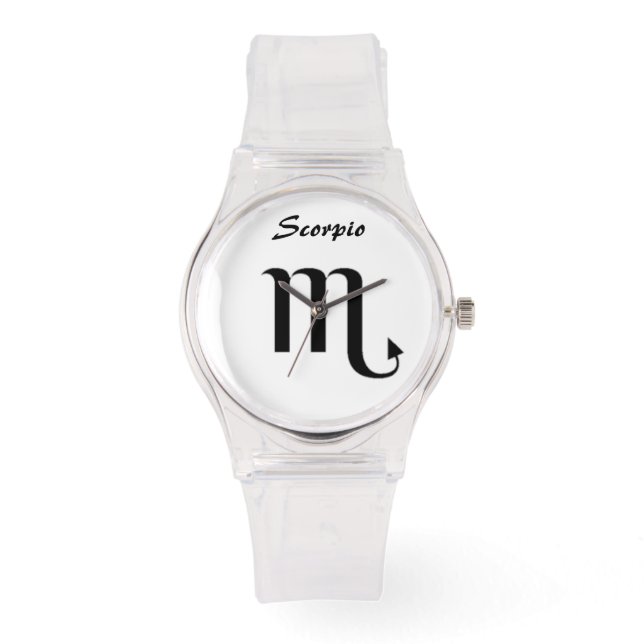 Scorpio Sign av Zodiac. Dam Watches. Armbandsur (Framsida)