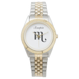 Scorpio Sign av Zodiac. Manar Watches. Armbandsur
