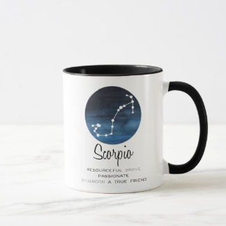 Scorpio Sign, Constellation, Zodiac Coffee Mugg