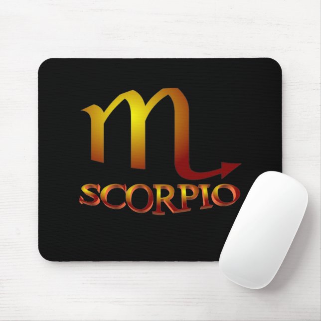 Scorpio Star Guld Musmatta (Med mus)