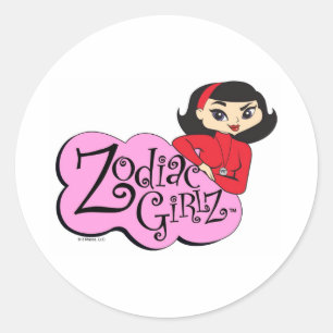 Scorpio Stickers Runt Klistermärke