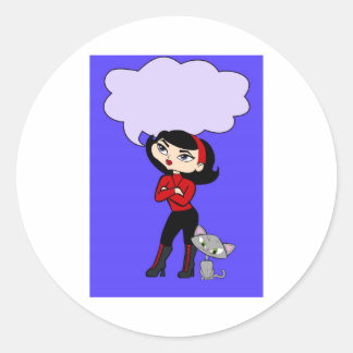 Scorpio Stickers Runt Klistermärke