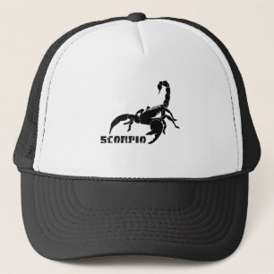 Scorpio - svart truckerkeps