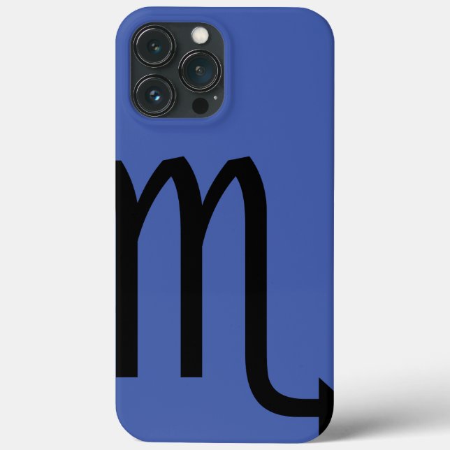 Scorpio-symbol iPhone 13 Pro Max fodral (Baksida)