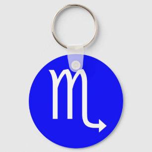 Scorpio Symbol Nyckelring