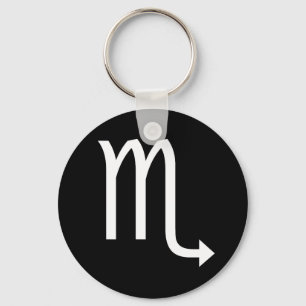Scorpio Symbol Nyckelring