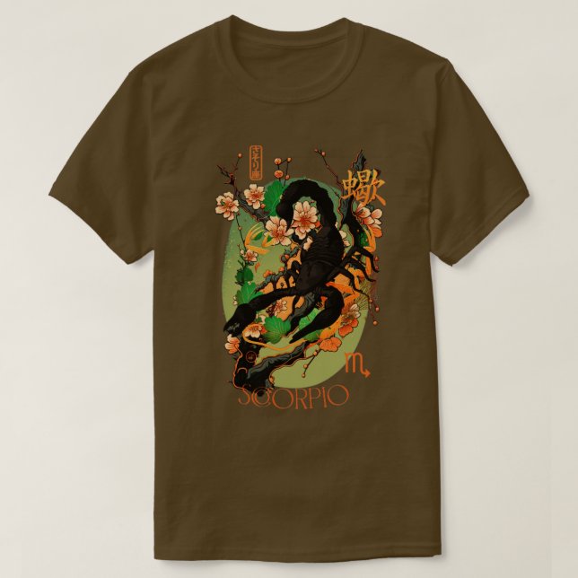 Scorpio T Shirt (Design framsida)