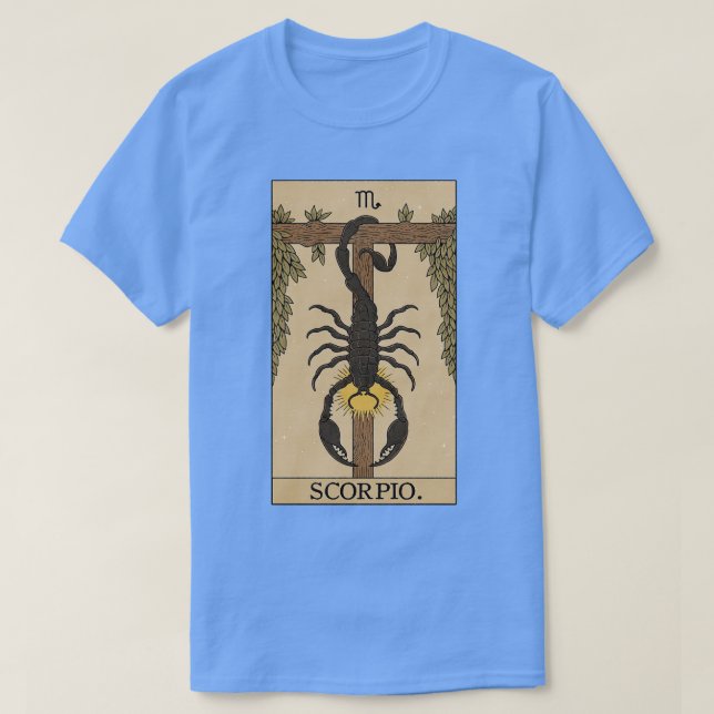Scorpio Tarot d T Shirt (Design framsida)