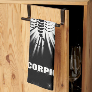 Scorpio-tecken Kökshandduk