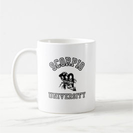 Scorpio Universiteten Zodiac Astrology Birthday Kaffemugg