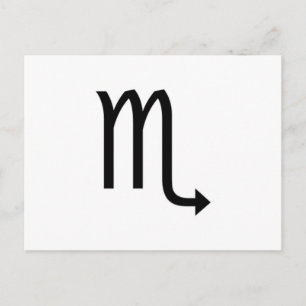 Scorpio Vykort