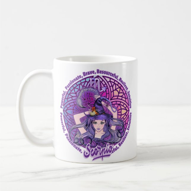 Scorpio Witch Kaffemugg (Vänster)