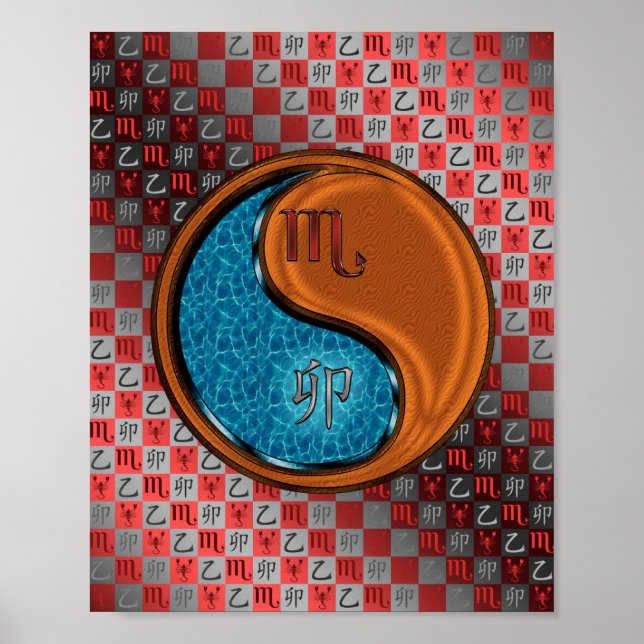 Scorpio & Wood Rabbit Poster (Framsidan)
