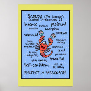 Scorpio wordMoln poster