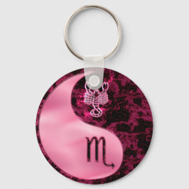 Scorpio Yin Yang Nyckelring