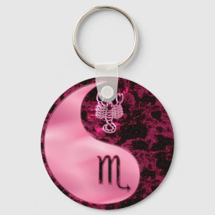 Scorpio Yin Yang Nyckelring